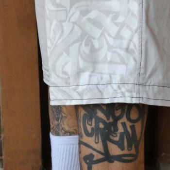 Shorts Texture beige | Streetwear & Dancewear