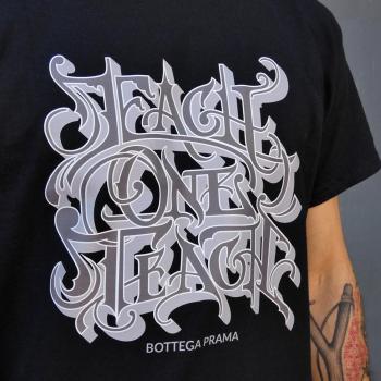 Each One Teach Black T-Shirt | Breaking and Streetwear