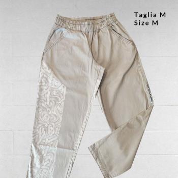 Pantaloni Texture beige | Streetwear & Dancewear